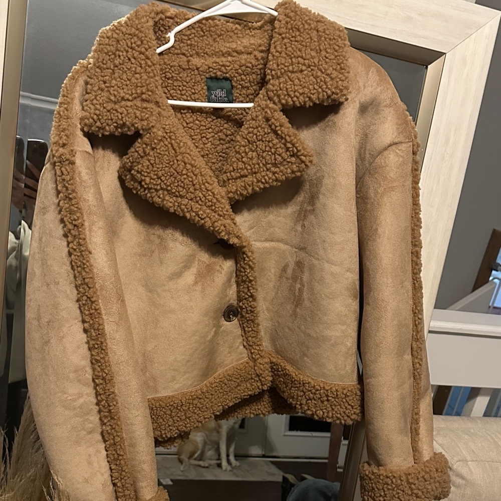 Target Tan and Brown Women's Jacket